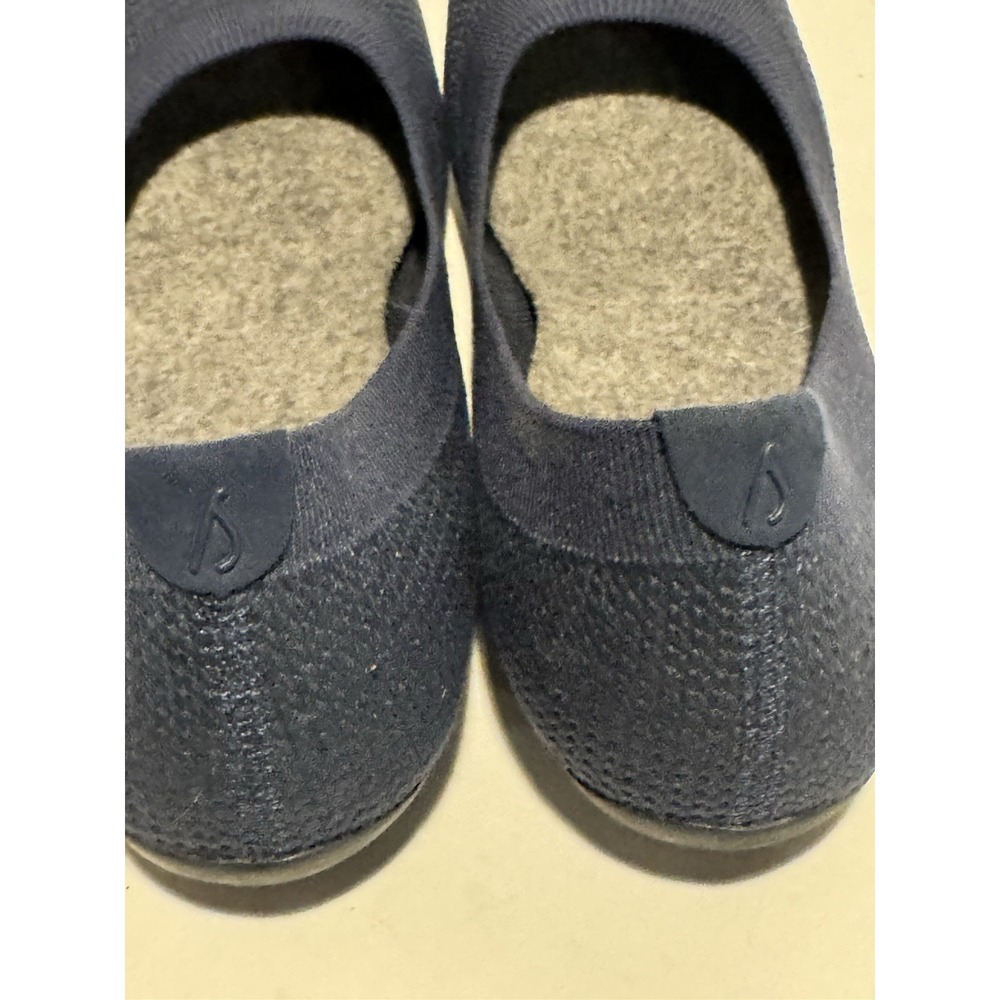 Allbirds Shoes Womens Blue Knit Tree Breezer Ballet Flats Slip On Comfort 9.5 - Picture 7 of 7